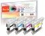 313653 - Multipack Peach, compatible avec Brother LC-1100VALBP