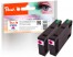 318848 - Peach Twin Pack cartouche d'encre magenta, compatible avec Epson T7023 m*2, C13T70234010*2