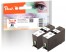 319235 - Peach Twin Pack cartouche d'encre noire, compatible avec Lexmark No. 150XLBK*2, 14N1614E, 14N1636