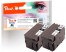 319992 - Peach Twin Pack cartouche d'encre noire, compatible avec Epson T2711*2, No. 27XL bk*2, C13T27114010*2