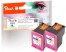 320053 - Peach Double Pack tête d'impression couleur, compatible avec HP No. 304 C*2, N9K05AE*2