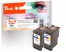 320087 - Peach Double Pack tête d'impression couleur, compatible avec Canon CL-546XL*2, 8288B001*2