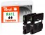 320190 - Peach Twin Pack cartouche d'encre noire compatible avec Ricoh GC41KL*2, 405765*2